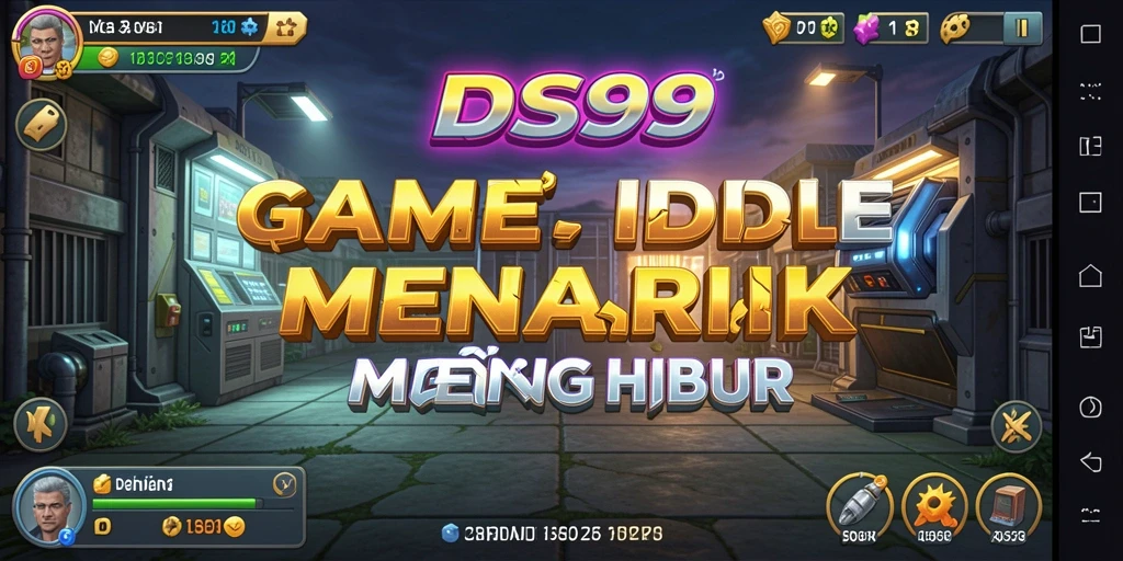 Screenshot gameplay DS99 yang menunjukkan aksi Idle yang menarik.