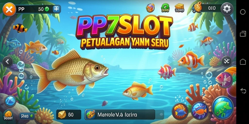 Tangkapan ikan besar dalam gameplay PP7SLOT.