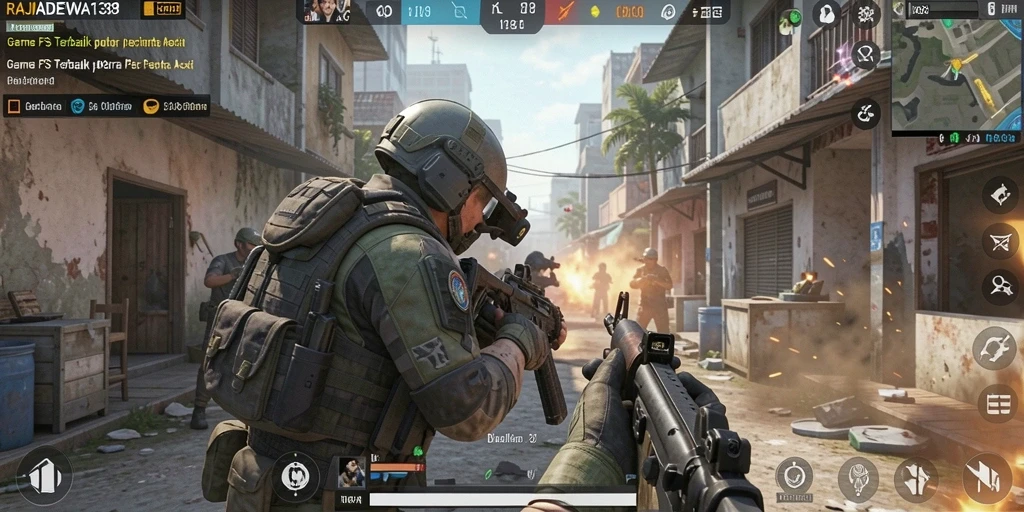 Tampilan gameplay intens dari RAJADEWA138 yang mendebarkan.