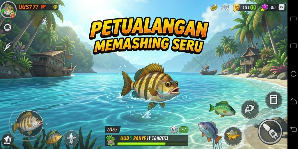 Tangkapan ikan yang menakjubkan di UUS777.